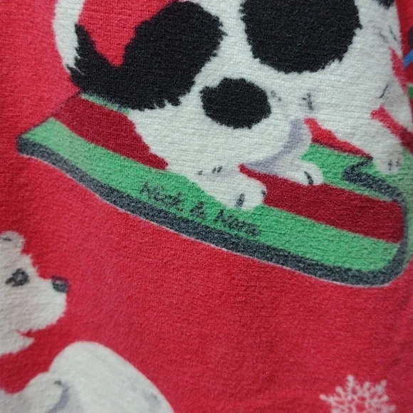Nick & Nora puppies pajamas, sz large - Picture 4 of 16